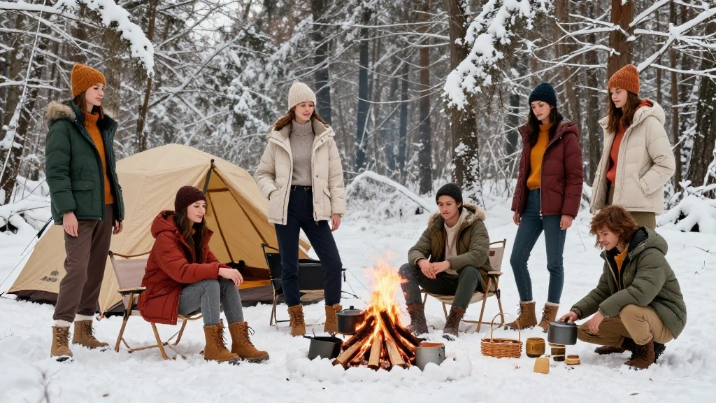 18 Cold Camping Outfit Ideas To Stay Warm Without Looking Bulky