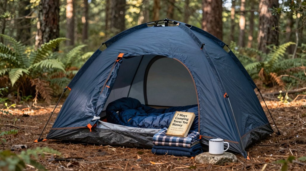 camping beats hotels for savings