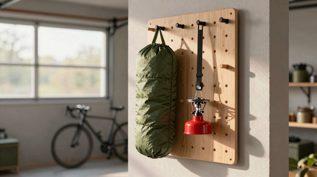 camping gear storage smart home solutions