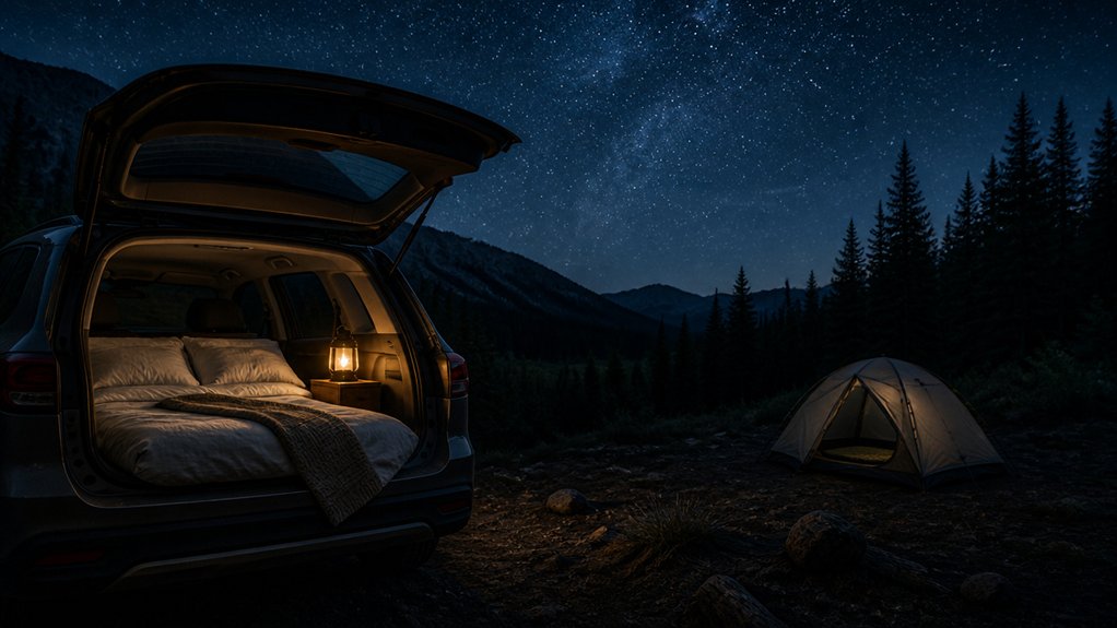 car camping vs tent camping trade offs