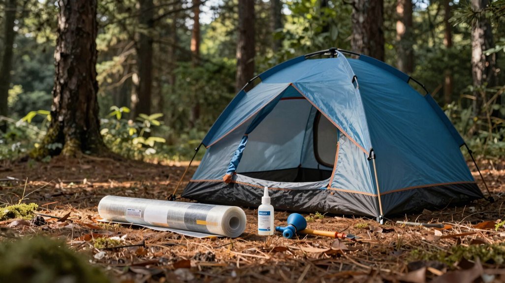 fix a leaking tent in ten steps
