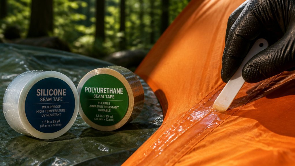 match sealant to fabric weatherproofing