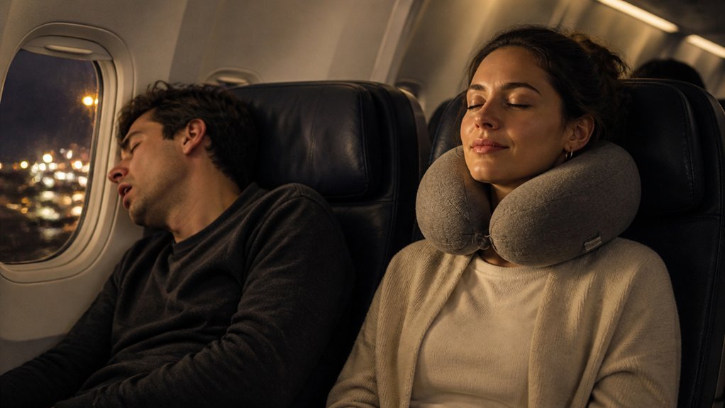 neck supporting car sleeping posture