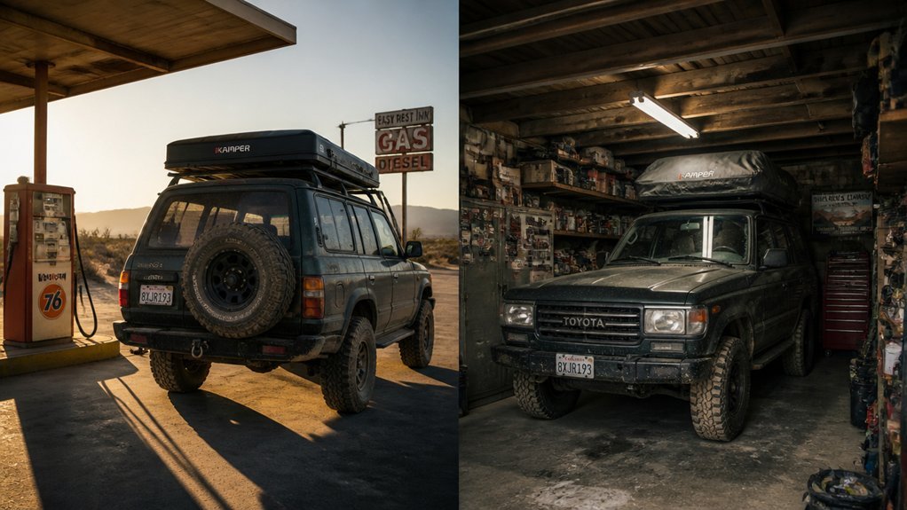 tent rig costs fuel and seasonal storage