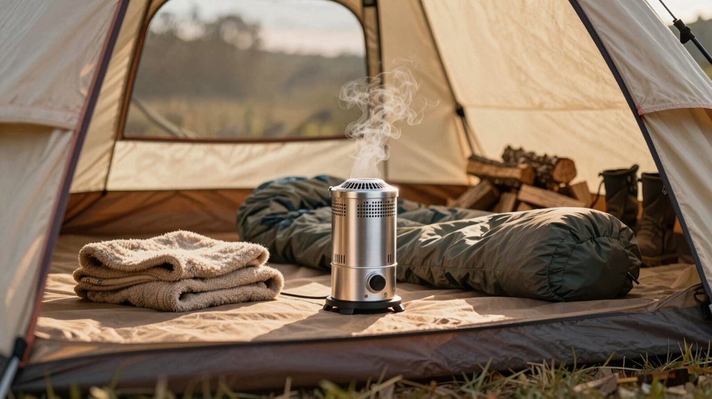 tent warmth five tips three work